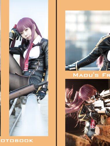 [Cosplay] Maou Mo 魔王もも - Maou's Frontline WA2000ドールズフロントライン
