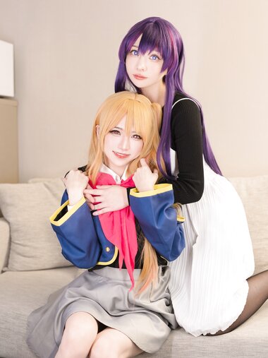 [Cosplay] Sayo Momo & Sally Dorasnow - Ruby & Ai