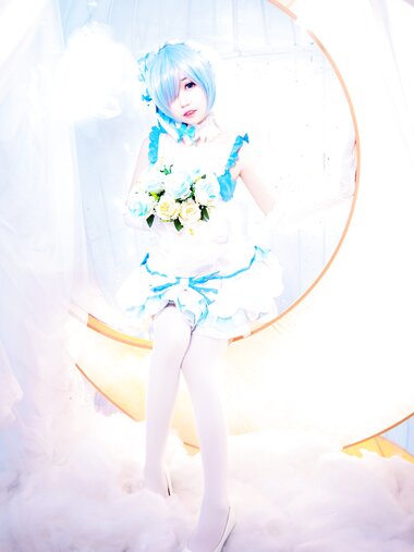 [Cosplay] 猫君君MaoJun - 蕾姆花嫁