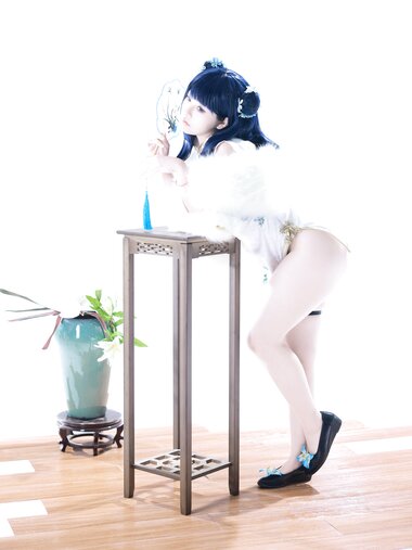 [Cosplay] G44不会受伤 - 宝多六花旗袍