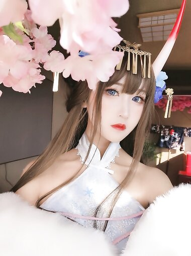 [Cosplay] Sandu 69 三度69 - Noshiro Winter Snow Fragrance 能代 冬雪沁香