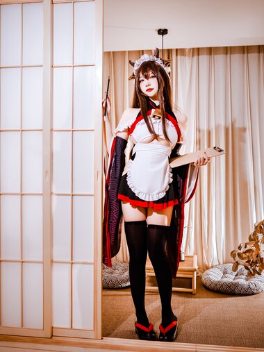 二佐Nisa - NO.146 碧蓝航线 樫野女仆 [33P-403MB]