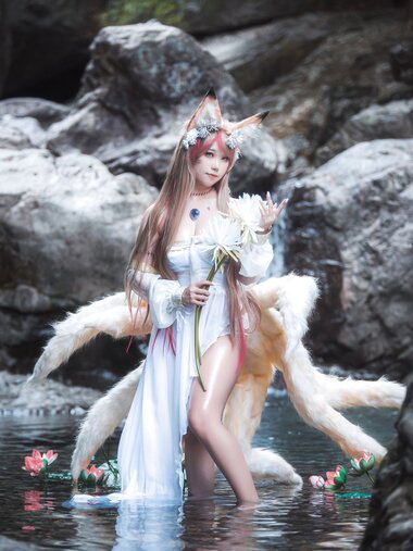 [Cosplay] Yibeibuchi 一北亦北 - Tamamo-mae Raw Hide 玉藻前原皮