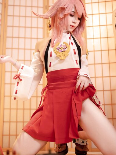 [Cosplay] Bangni 邦尼 - Genshin Impact Yae Miko 原神 八重神子