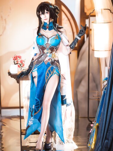 [Cosplay] Tomoyo酱 - Star Dome Railway Ruan Mei 星穹铁道 阮梅