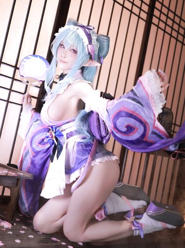 [Cosplay] 水淼aqua 2025年03月 - 03.梦见月瑞希（原神）