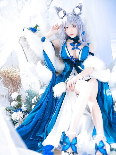 [Cosplay] Tomoyo 酱 - Shinano Dress 信浓礼服