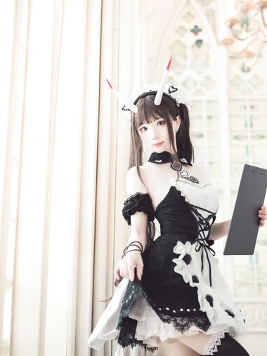 [Cosplay] Hana 花柒 - Noshiro Maid 能代女仆