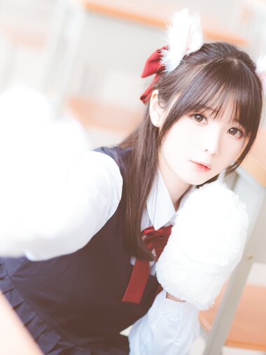 [Cosplay] 霜月shimo - NO.034 JK [17P-204MB]