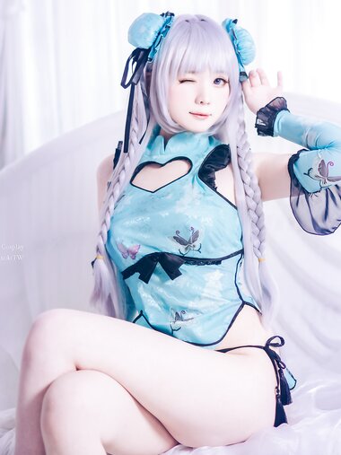 [Cosplay] 霜月shimo - NO.045 艳娘幻梦谭 黛玉 [16P-19MB]