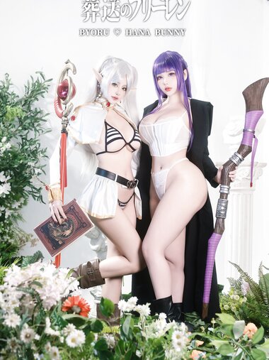 [Cosplay] Byoru&Hana Bunny - 葬送のフリーレン