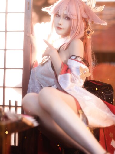 [Cosplay] 花兮_honoka - 原神 八重神子