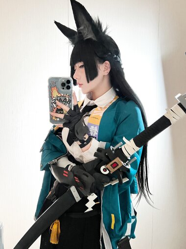 [Cosplay] 绞肉姬 - 星见雅自拍
