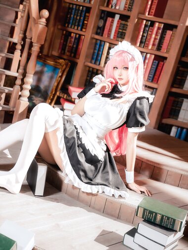 [Cosplay] Seya-狮砸 - 孤独摇滚 后藤一里 女仆