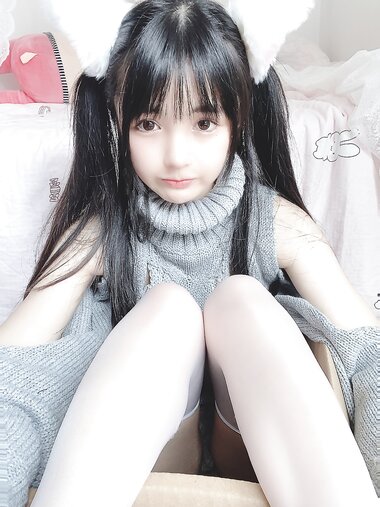 [Cosplay] Ningning Sakurai 桜井宁宁 - White Cat 白い猫ちゃん