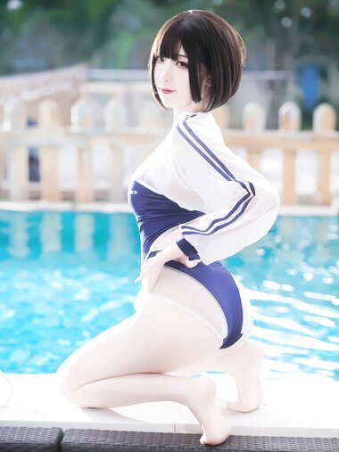 [Cosplay] 封疆疆v - 小海月 竞泳