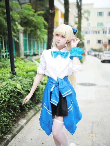 [Cosplay] 上杉绘梨落 - 蔚蓝档案 飞鸟马时 校服