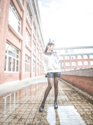 [Cosplay] Kita Kitano 北之北 - Azur Lane Atago JK 碧蓝航线-爱宕JK