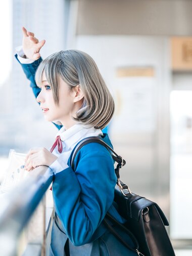 [Cosplay] Hana 花柒 - Tang Keke School Uniform 唐可可校服