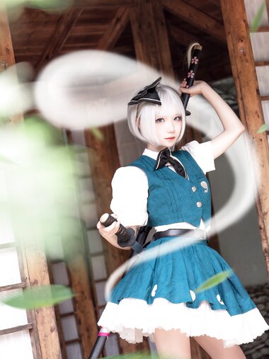 [Cosplay] Hana 花柒 - Youmu Konpaku Summer Ver. 魂魄妖梦cos夏版