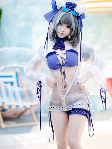 [Cosplay] Bangni邦尼 - 泳装柴郡