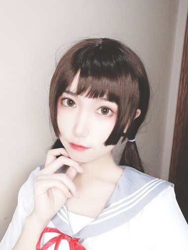 [Cosplay] Yuko Imoen 芋圆侑子 - White Silk JK 白丝jk