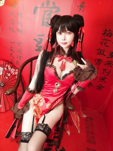[Cosplay] 亚马逊鲶鱼 - 时崎狂三 旗袍