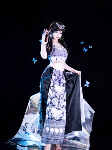 [Cosplay] 星黛鹿鹿 苗疆蓝蝶
