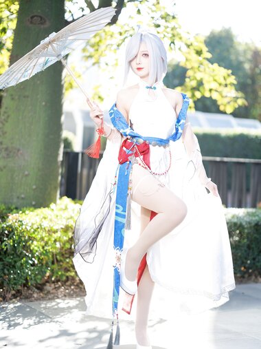[Cosplay] 封疆疆v - 申鹤神女场照