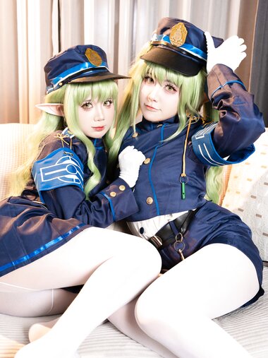 [Cosplay] PoppaChan - Blue archive - nozomi & hikari