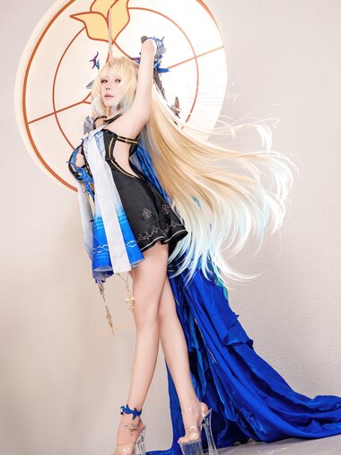 [Cosplay] 黏黏团子兔 - 2025年08月作品『鸣潮-芙露德莉斯』[101P2V-1.98GB]