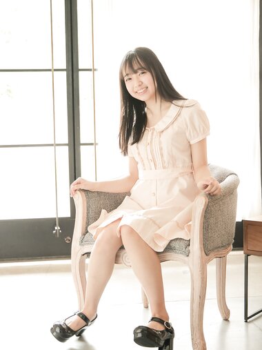 [Lovepop] Yui Iruma 入間ゆい - Photosets 009 Private Clothes (Light-pink Dress)