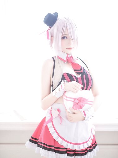 [Cosplay] Tako 菌烨 - Mash Valentine Maid 玛修情人节女仆