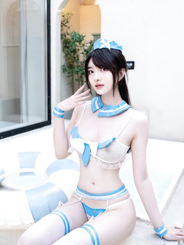 [XR Uncensored] 白露lulu - R18 秀人网模特 清凉一夏