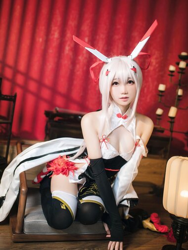 [Cosplay] 焖焖碳 - 碧蓝航线 绫波旗袍 新岁之鬼神