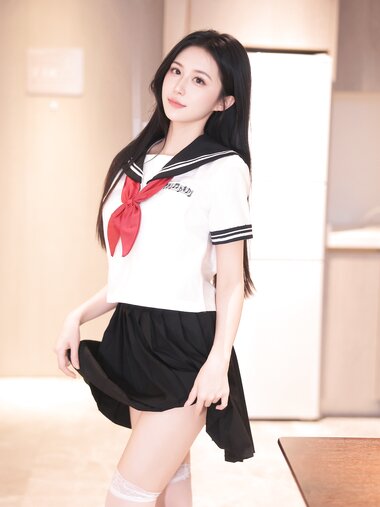 [XR Uncensored] shelly诗莉吖 - R18 秀人网模特 JK学生装
