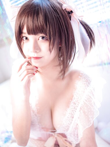 [Cosplay] Mizhi Mao Qiu 蜜汁猫裘 - Pink Private 粉色私房