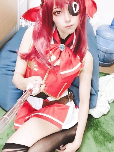 [Cosplay] Tabetei Yakiniku 焼肉たべ亭 - Houshou Marine マリン船長 (Hololive)