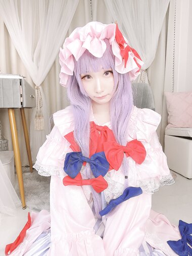 [Cosplay][my suite] Atsuki あつき - Micro bikini part! Home Cosplayer Patchouli-chan マイクロビキニ部！宅コスレイヤーパチュリーちゃん (Touhou Project)