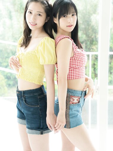 ヤンマガWeb 2021.06.14 Juice=Juice稲場愛香&つばきファクトリー谷本安美・ヤンマガアザーっす！〈YM2021年29号〉