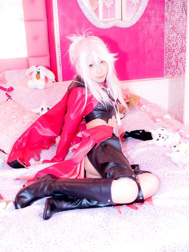 [Cosplay] Miri Minazuki 水無月みり Masuta Datte Kuro-chan to Maryoku Kyokyu ga Shitaitsu! マスターだってクロちゃんと魔力供給がしたいっ！