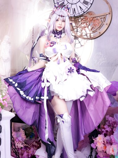[Cosplay] Machi馬吉 - 崩铁 遐蝶 [34P-113MB]