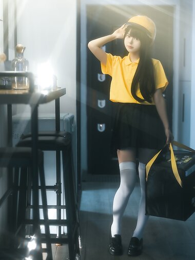 [Cosplay] Rua 阮阮 - Deliveryman 外卖员