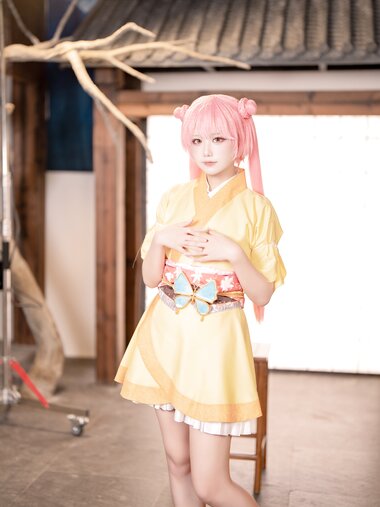 [Cosplay] lunananya 鞍馬小春 (千恋万花) [30P-150MB]