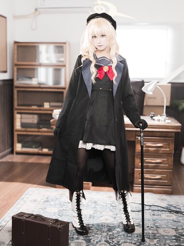[Cosplay] lunananya 蔚蓝档案 笑面教授 [56P-172MB]