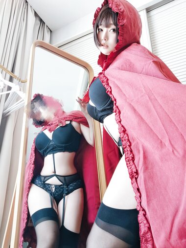 [Cosplay] 女主K 小红帽和红苹果 [86P-366MB]