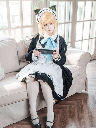 [Cosplay] lunananya 才羽绿 (蔚蓝档案) [28P-193MB]