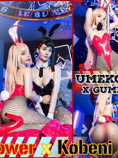 [Cosplay] Umeko J & Gumiho - Power X Kobeni Bunny