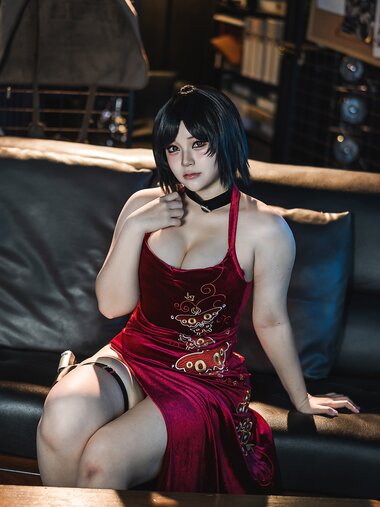 [Cosplay] 喵喵lock - 生化危机 艾达王