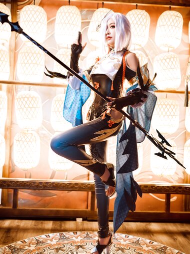[Cosplay] 源纱希喵喵喵 申鹤[15P-301.2M]